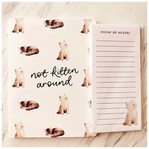 Amy Zhang Not Kitten Around Weekly Planner & Meow or Never To-Do List Notepad